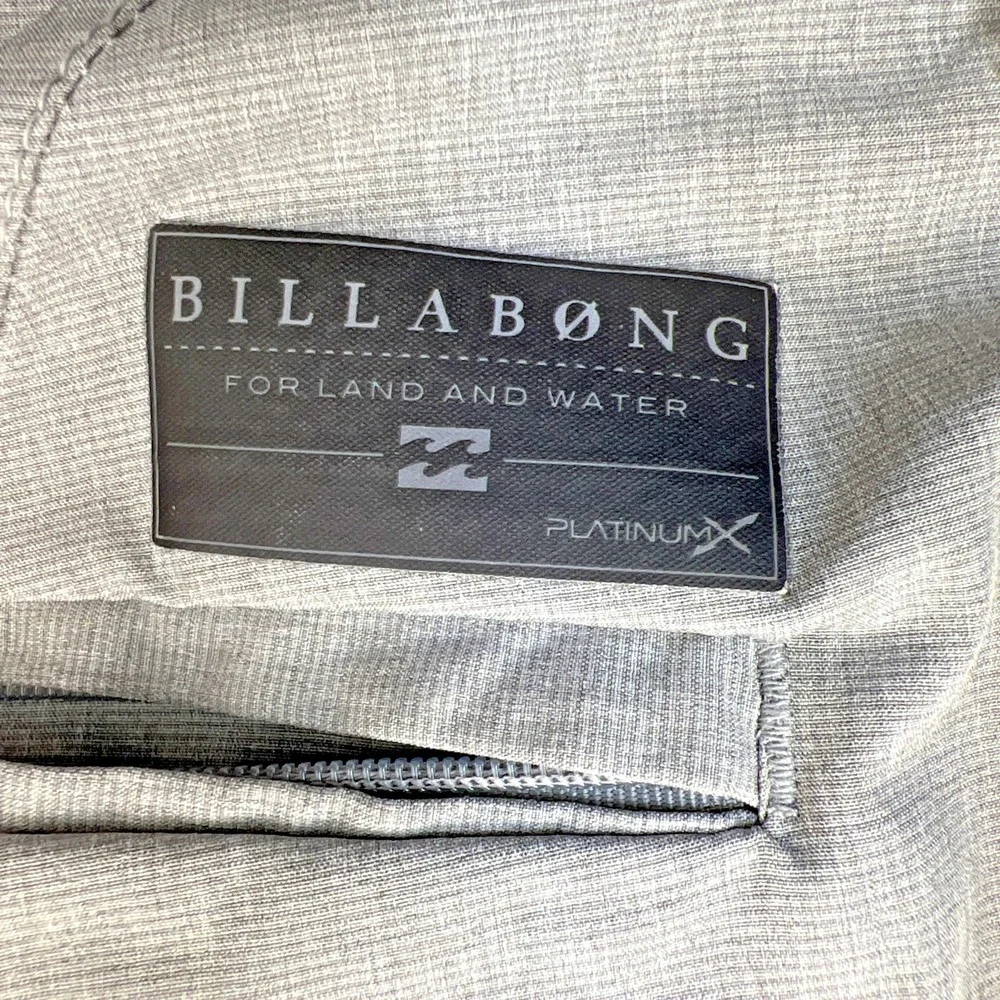 Billabong Platinum X Hybrid Shorts 30 Gray Stretch Surf Walkshort